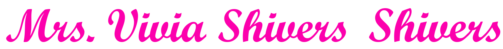 Mrs. Viviva Shivers Shivers